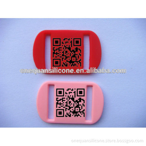 2016 Hottest sale new arrival kids shoes hang tag silicone ID school shoe tag